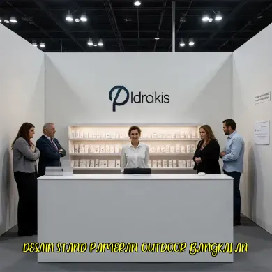 Desain Stand Pameran Outdoor Bangkalan